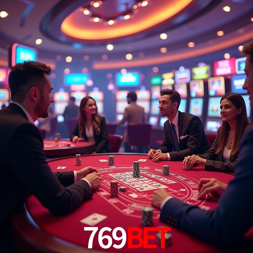 A Experiência Imersiva dos Cassinos Ao Vivo no 769BET